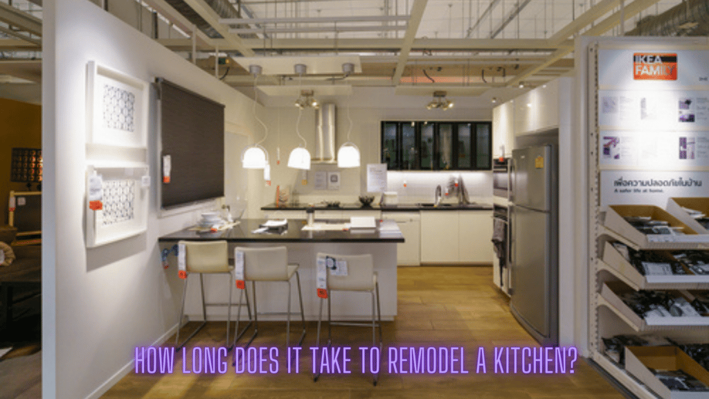 How long does it take to remodel a kitchen