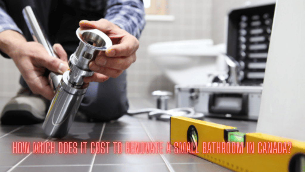 How much does it cost to renovate a small bathroom in Canada